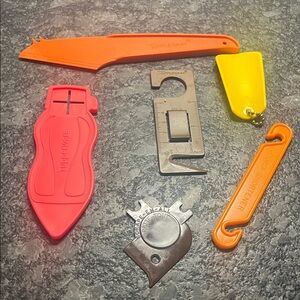 Tupperware Multi Vintage Gadgets Set. Prior giveaways at parties.